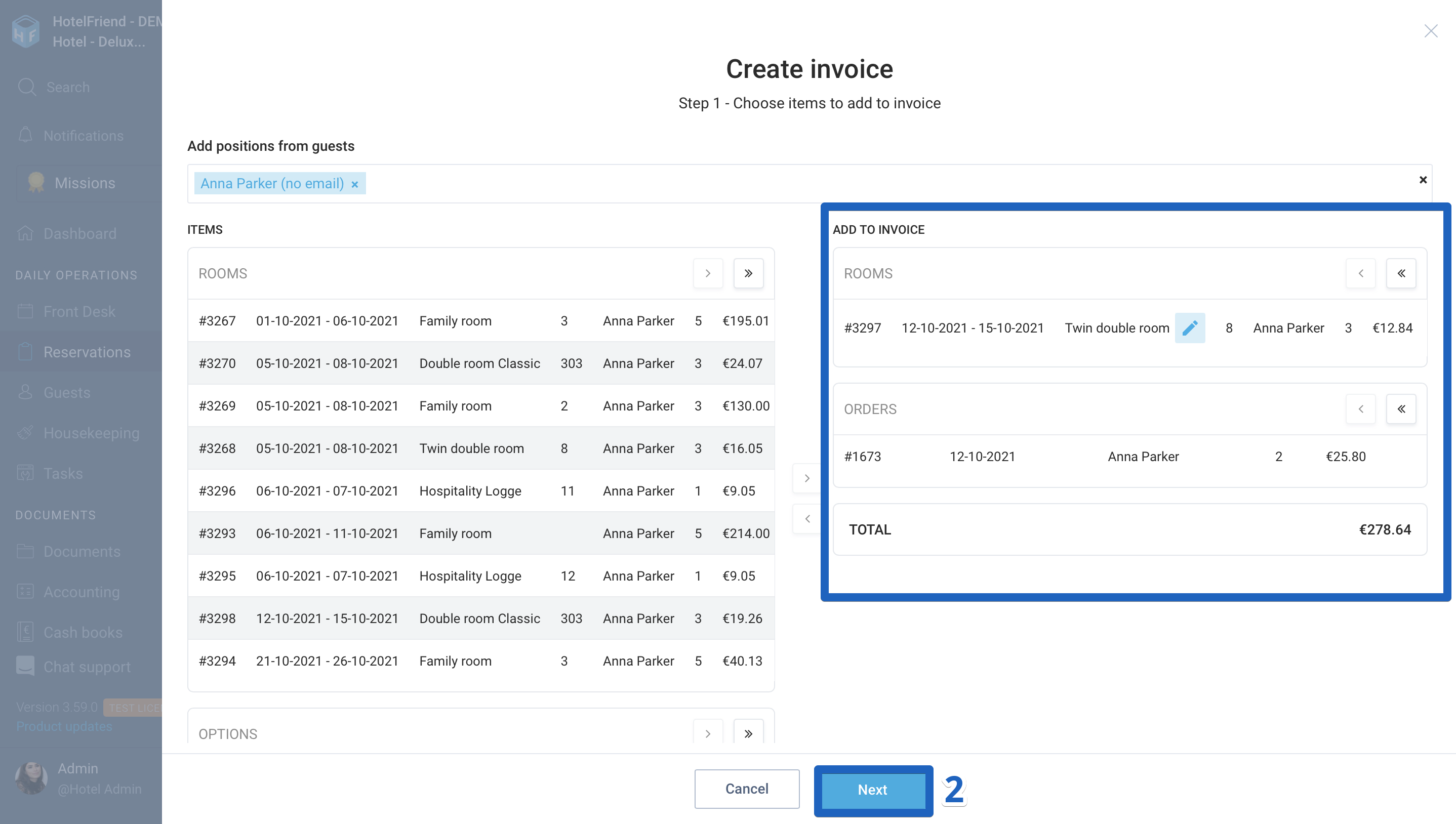 how to add company invoices