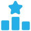 Front desk and administrative staff icon