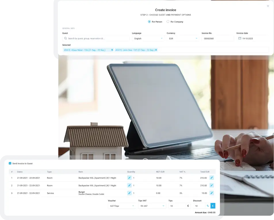 Simplify rent and invoicing
