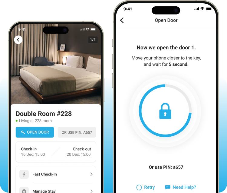 Make check-ins effortless