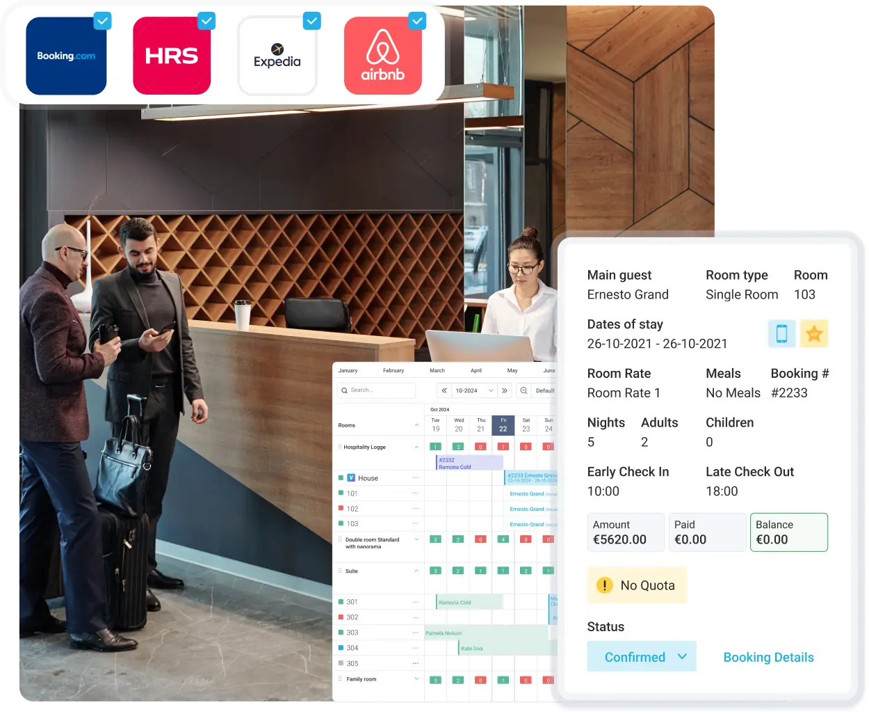 Avoid double bookings 
