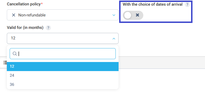 In the General Info section, fill out