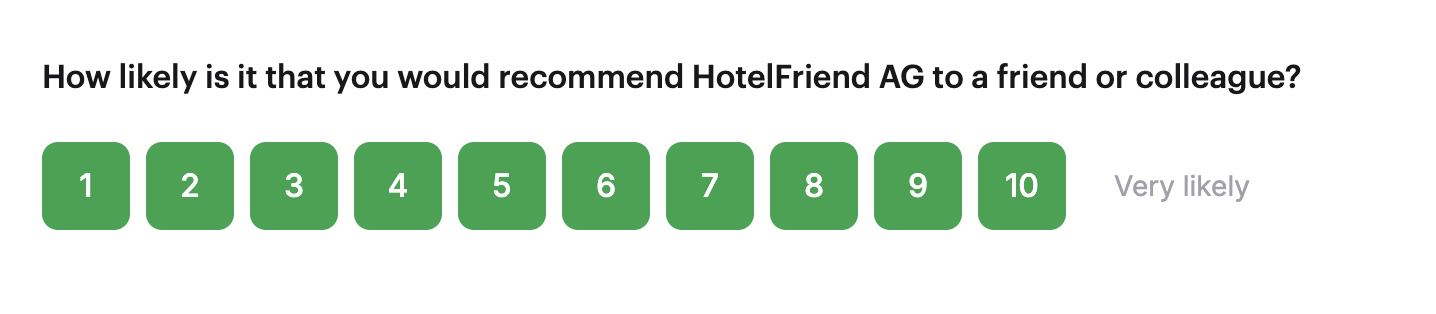 As a hotelier