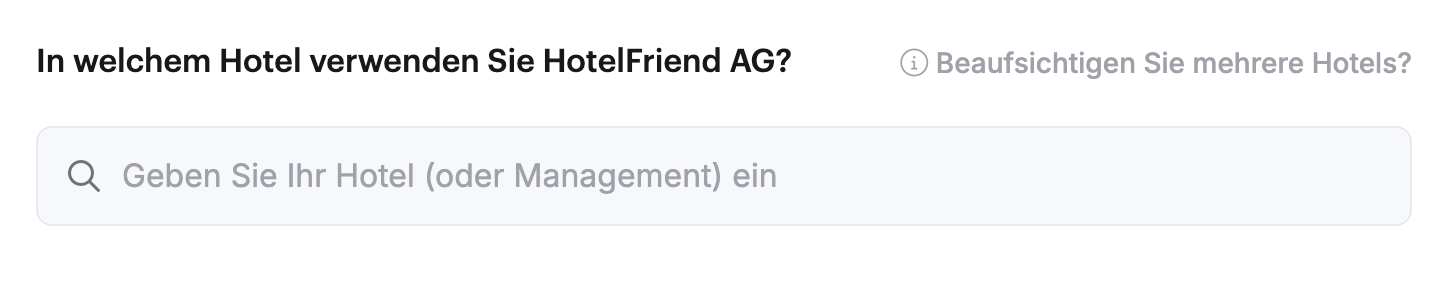 Geben Sie Details zu dem Hotel an