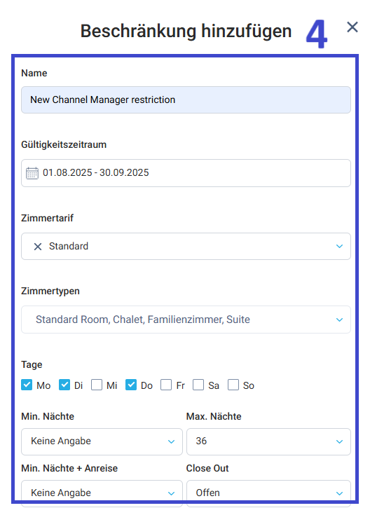 Offen, aber ohne Check-in und Check-out