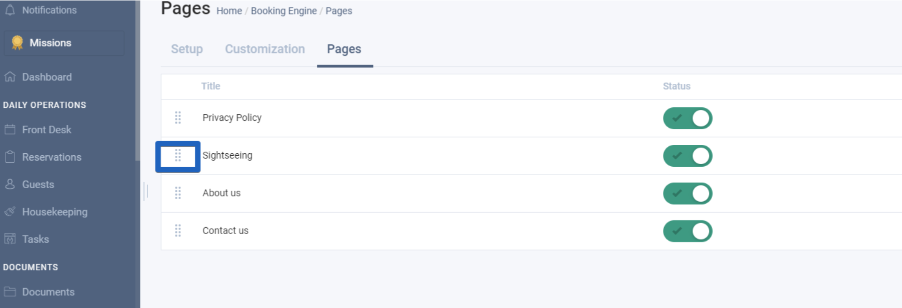 How to create Booking Engine Pages with all your desired information