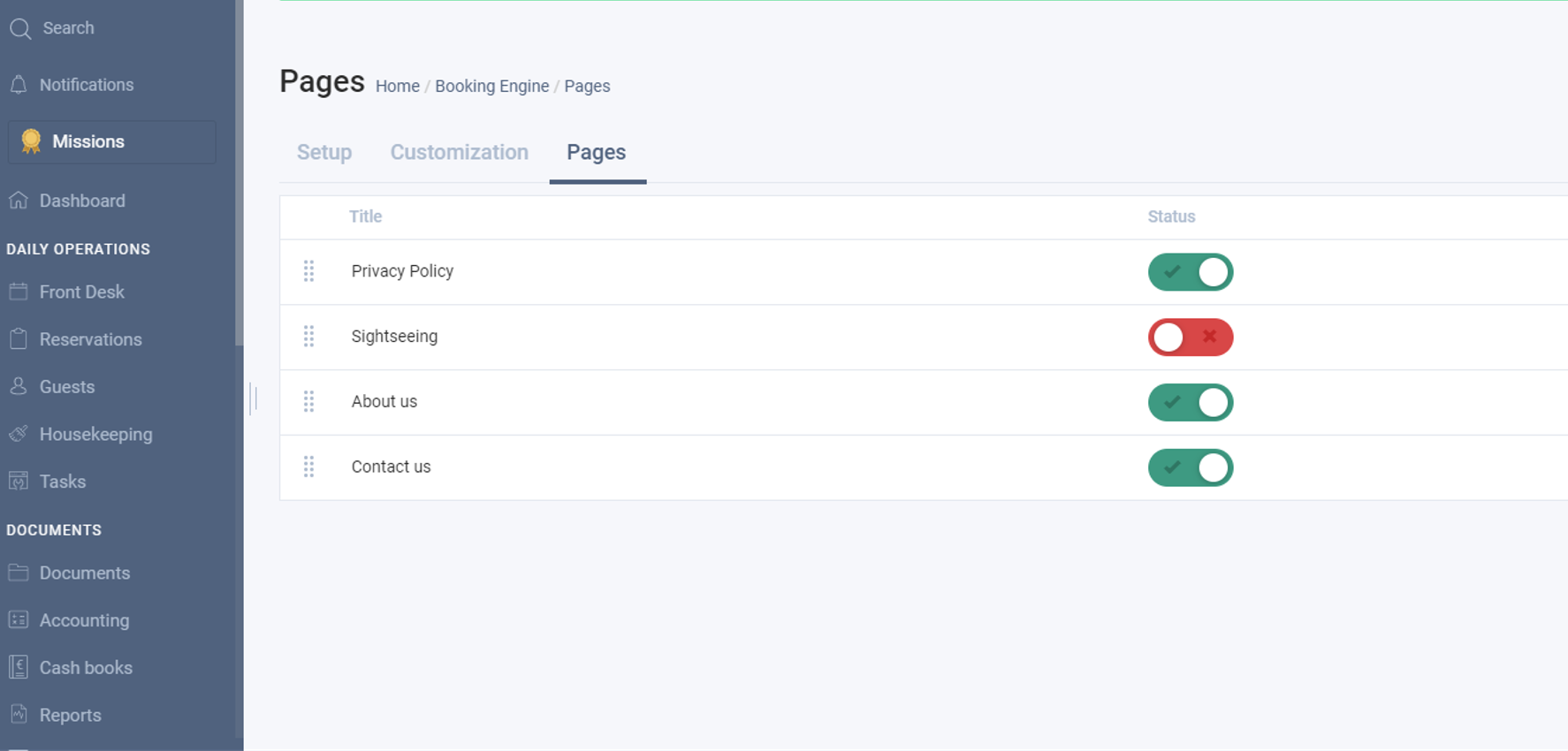 How to create Booking Engine Pages with all your desired information