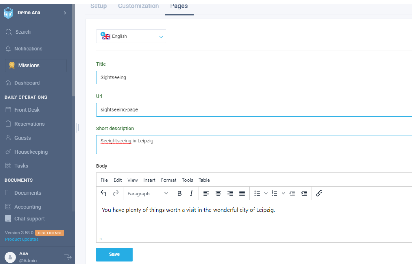 How to create Booking Engine Pages with all your desired information