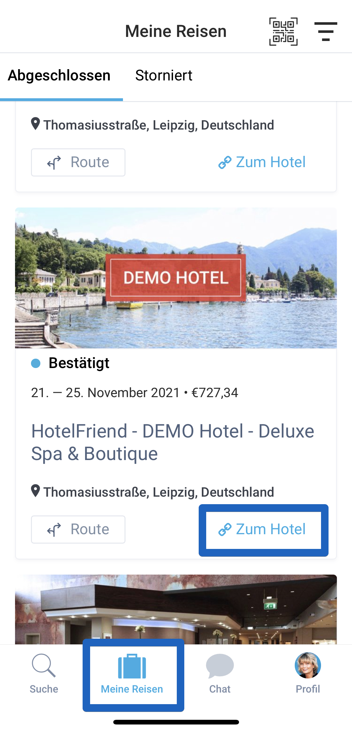 Wie man mit der HotelFriend Guest App den Self Check-Out ganz einfach durchführen kann