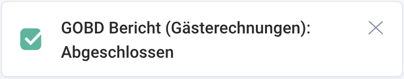 So fügen Sie GoBD-Berichte hinzu