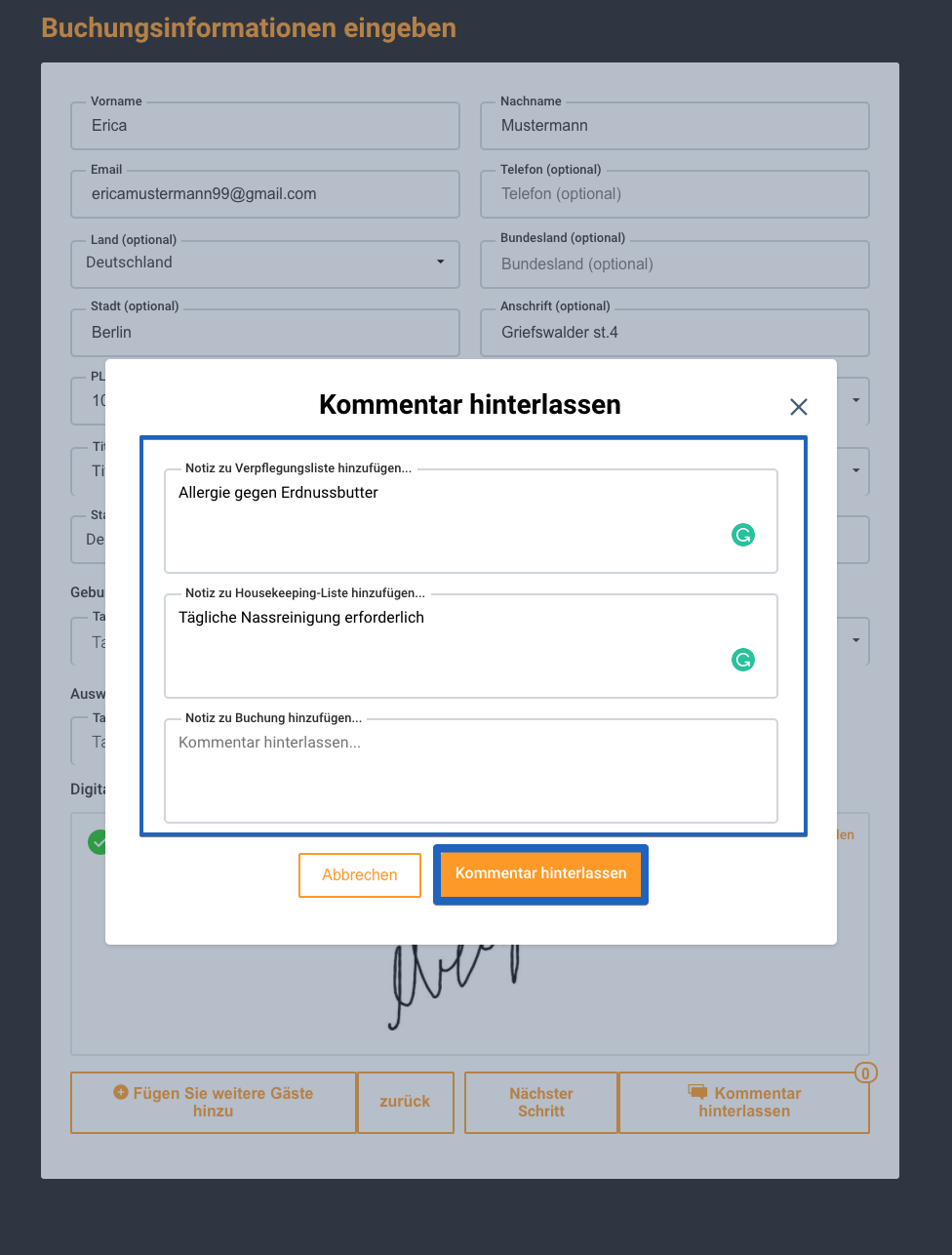 Concierge Remote Reception